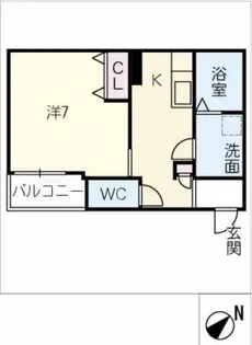 LECOCON半田Ⅵ【3階】の間取り