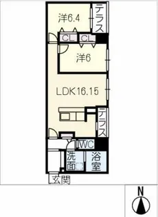 三の丸殿【3階】の間取り