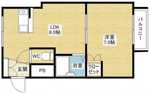 エスパシオ【5階】の間取り