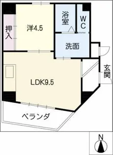 MAISON HARUTANO【6階】の間取り