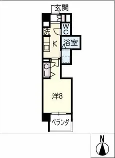 パークアベニュー【4階】の間取り