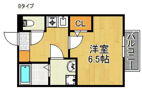 セジュールMARUGEN C棟【1階】の間取り