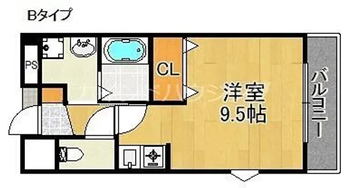 プチ・ソレール【2階】の間取り