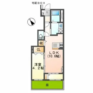 モカ【1階】の間取り