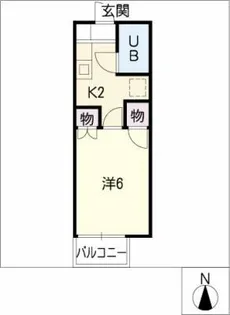 シャトルゴタンダ【1階】の間取り