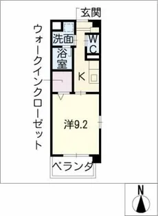 アーツコート【1階】の間取り