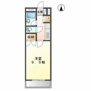 ピアチェーレTⅡ左京山【2階】の間取り