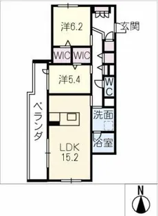 NC STYLE 一社【3階】の間取り