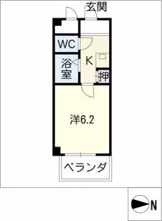 いのうビル【4階】の間取り