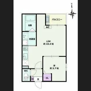 Jack tayaⅡ【1階】の間取り