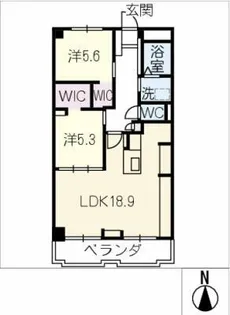 グランメゾン城山【3階】の間取り