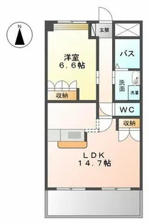 ブルーローズ【3階】の間取り