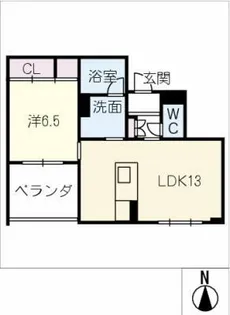 NC STYLE 本山【2階】の間取り