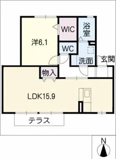 エントピア【1階】の間取り