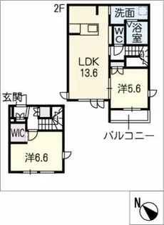 桜山舎【2階】の間取り