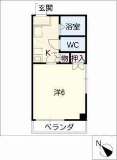 JMオオダカ【2階】の間取り