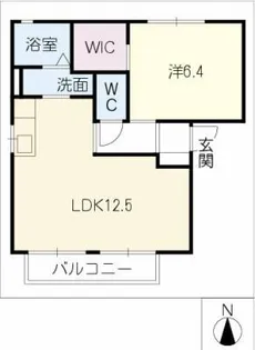 ソシア大宮B棟【1階】の間取り
