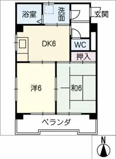 サンセット88【2階】の間取り