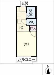 コートあけぼの【2階】の間取り