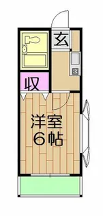 Kはつが野【205号室】の間取り