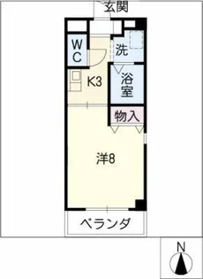 ロス・ペリートス【1階】の間取り