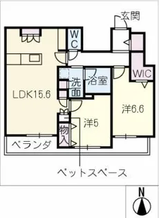 AURALEE【2階】の間取り