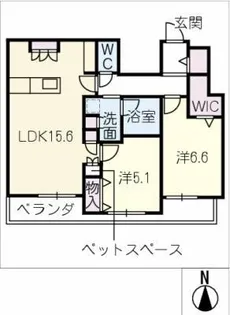 AURALEE【3階】の間取り