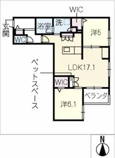 AURALEE【2階】の間取り