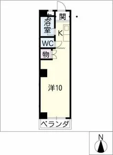 メゾン古橋【2階】の間取り