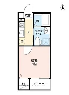 ZEN名駅【3階】の間取り