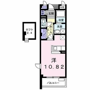 プラネットC【2階】の間取り