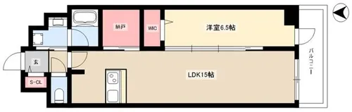 ロイジェント日吉【304号室】の間取り