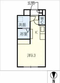 グランイニシオ徳川【2階】の間取り