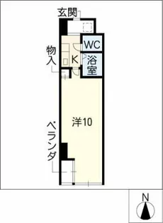 サンパーク丸の内【3階】の間取り