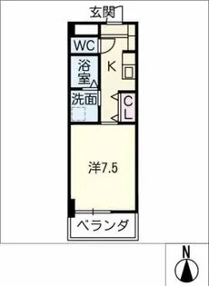 Faro TENMA【2階】の間取り