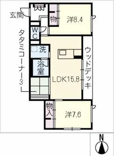 NC STYLE 一社【1階】の間取り