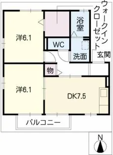 マノワール76【1階】の間取り