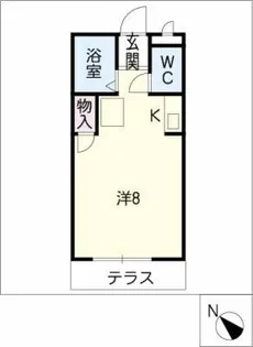 アーバン駅西【1階】の間取り
