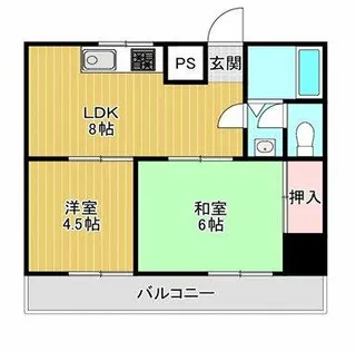 ドムス河堀口【2階】の間取り