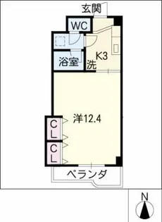 マンション天里【1階】の間取り