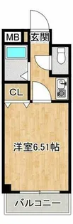 ファミーユ松本【2階】の間取り