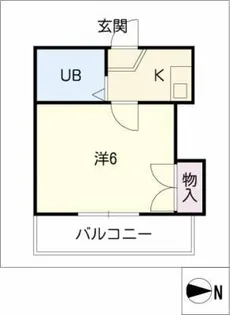 ポートハイム【2階】の間取り
