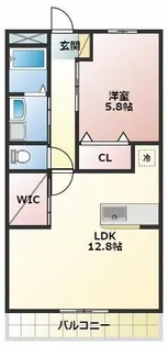 ベルヴェール Ⅰ【1階】の間取り