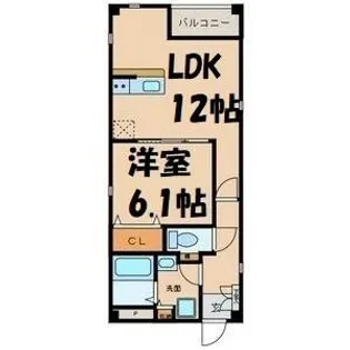 LUCEⅡ【1階】の間取り