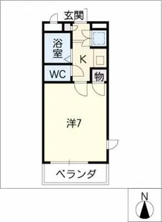 ポジティヴ【2階】の間取り