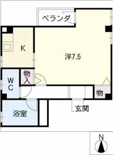 レミュー新瑞【3階】の間取り