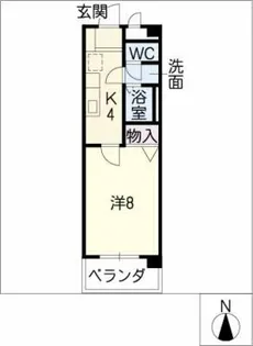 グランパフィオ【6階】の間取り