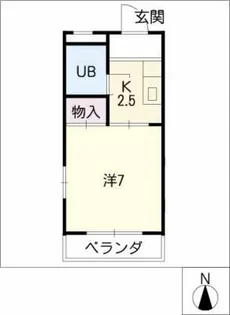 森本ビル【3階】の間取り