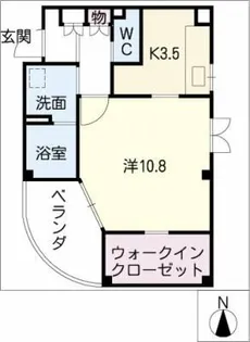 杏【2階】の間取り