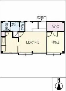 フローラルパレス【1階】の間取り